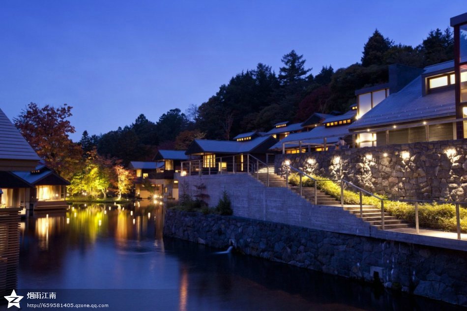 日本长野轻井泽虹夕诺雅酒店景观设计