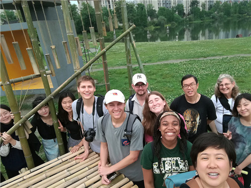 奥克拉荷马州立大学景观专业学生来华交流7