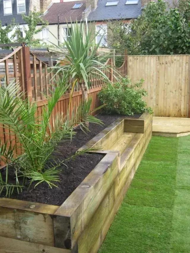 这样的庭院种植空间实用且休闲
